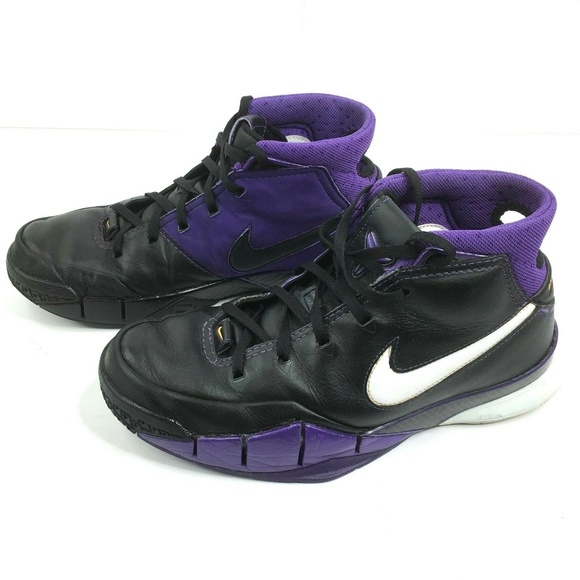 2006 Nike Zoom Kobe 1 OG Size 10.5 Black Out Mens - Picture 4 of 8